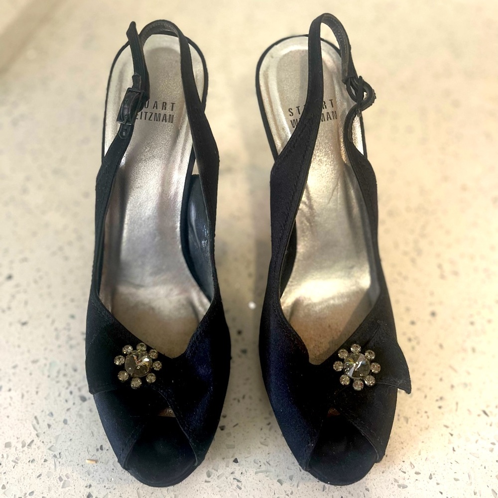 Very Beautiful Fancy Dress Heels with Brooch Detail